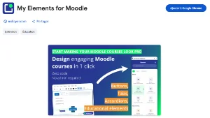My Elements installation page on the Chrome Web Store.