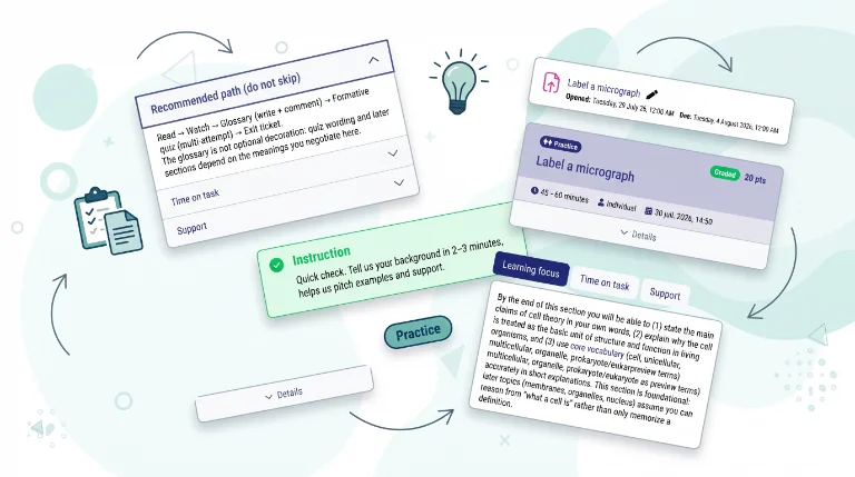 Show some interactive Elements
